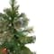 3ft. Pre-Lit Kingston Cashmere Pine Full Artificial Christmas Tree, Multicolor LED Lights